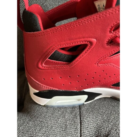 Air Jordan Flight Club 91 Gym Red White Black 555475-600 Men’s Size 10-worn once main image 6